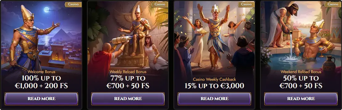 Atefia casino bonuses