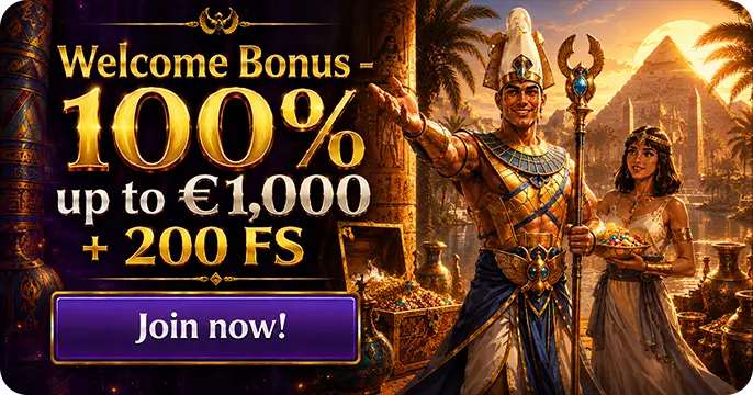 Atefia welcome bonus - 100% up to €1.000 + 200 FS